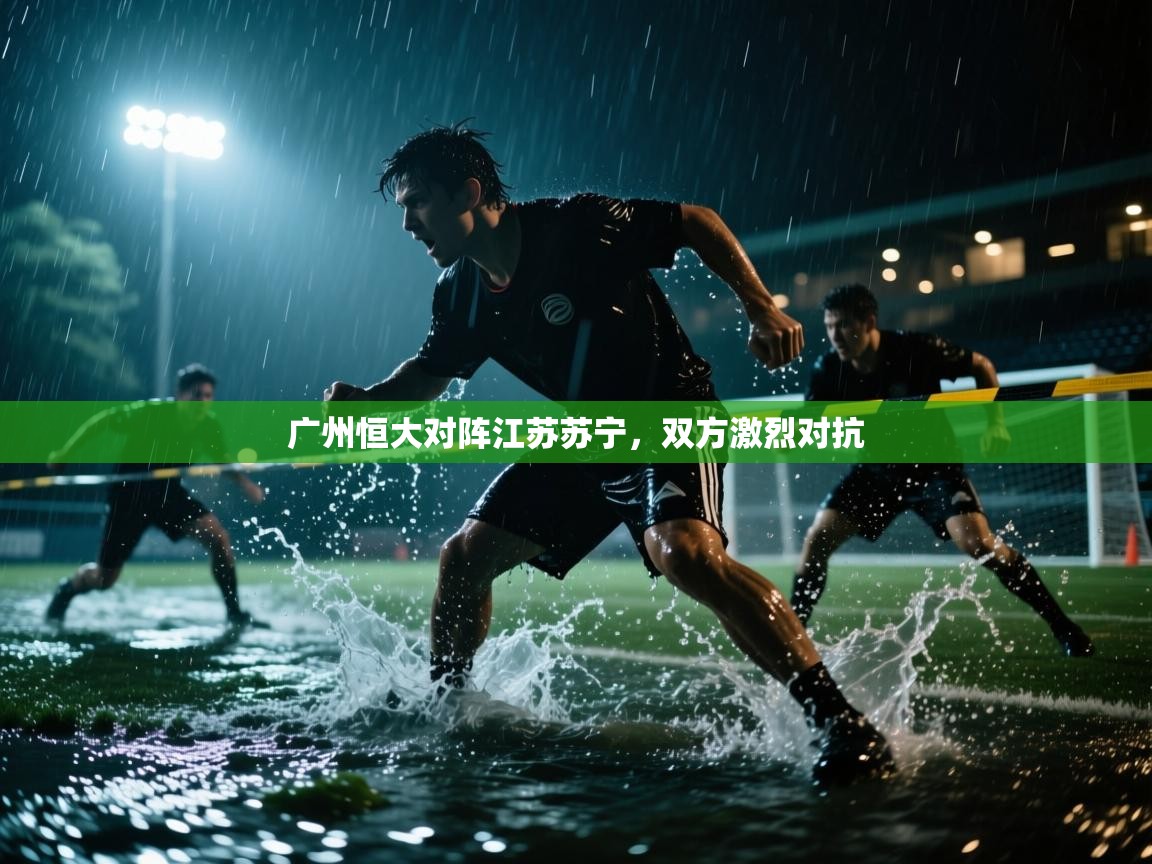 广州恒大对阵江苏苏宁，双方激烈对抗  第2张